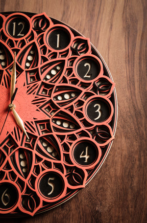 Targaryen - Qreative Qick clock | Wooden Wall Art