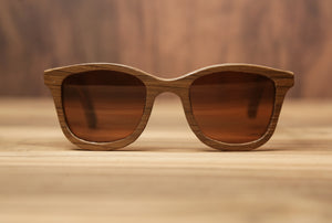 Weed Smoked Oak | Wooden Sunglasses | Wood Prescription Frame | QQ frames