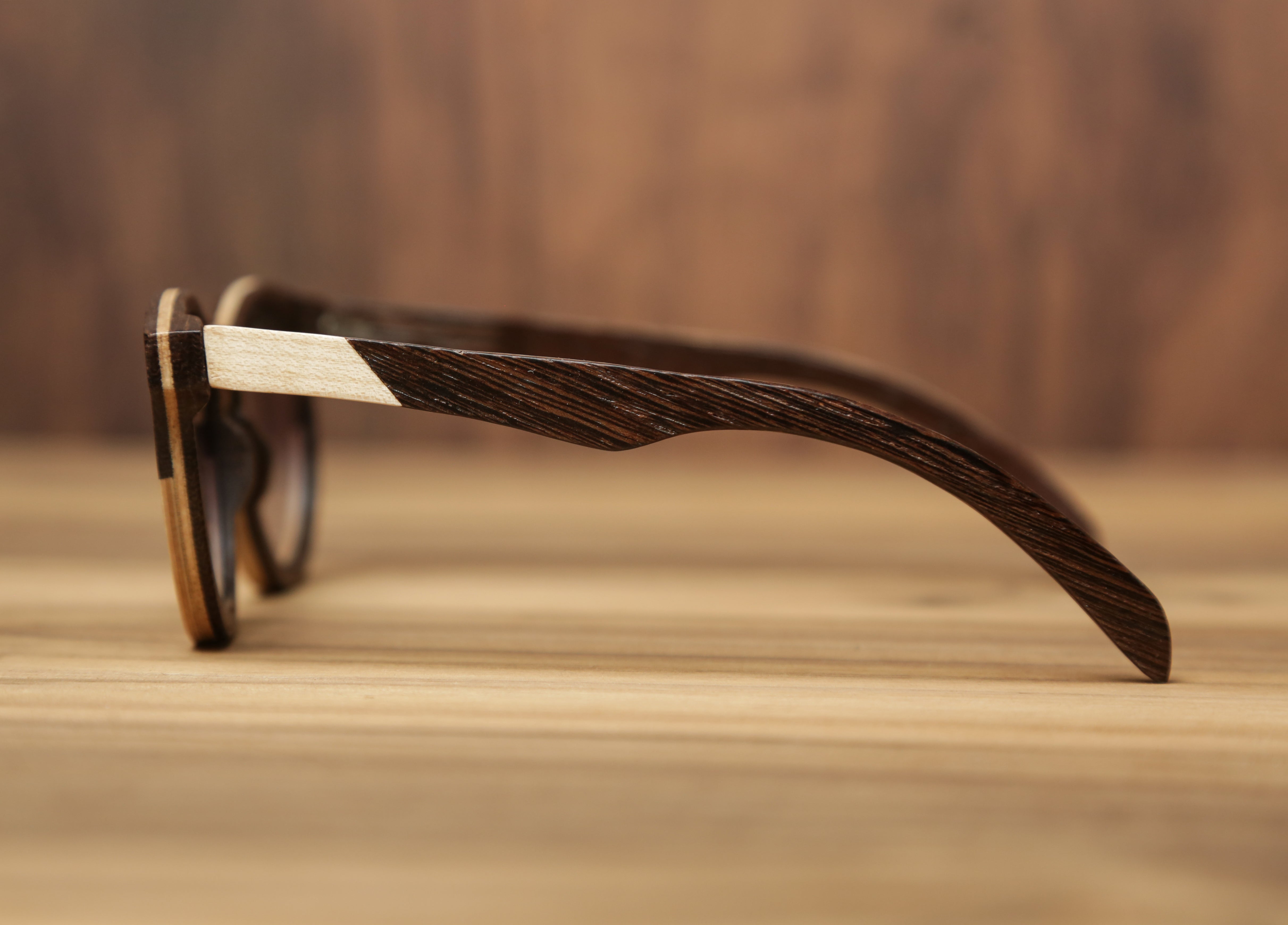 Sonnet Dual-tone | Wooden Sunglasses | Wood Prescription Frame | QQ frames