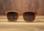 Sapeli Weed T-White | Wooden Sunglasses | Wood Prescription Frame | QQ frames