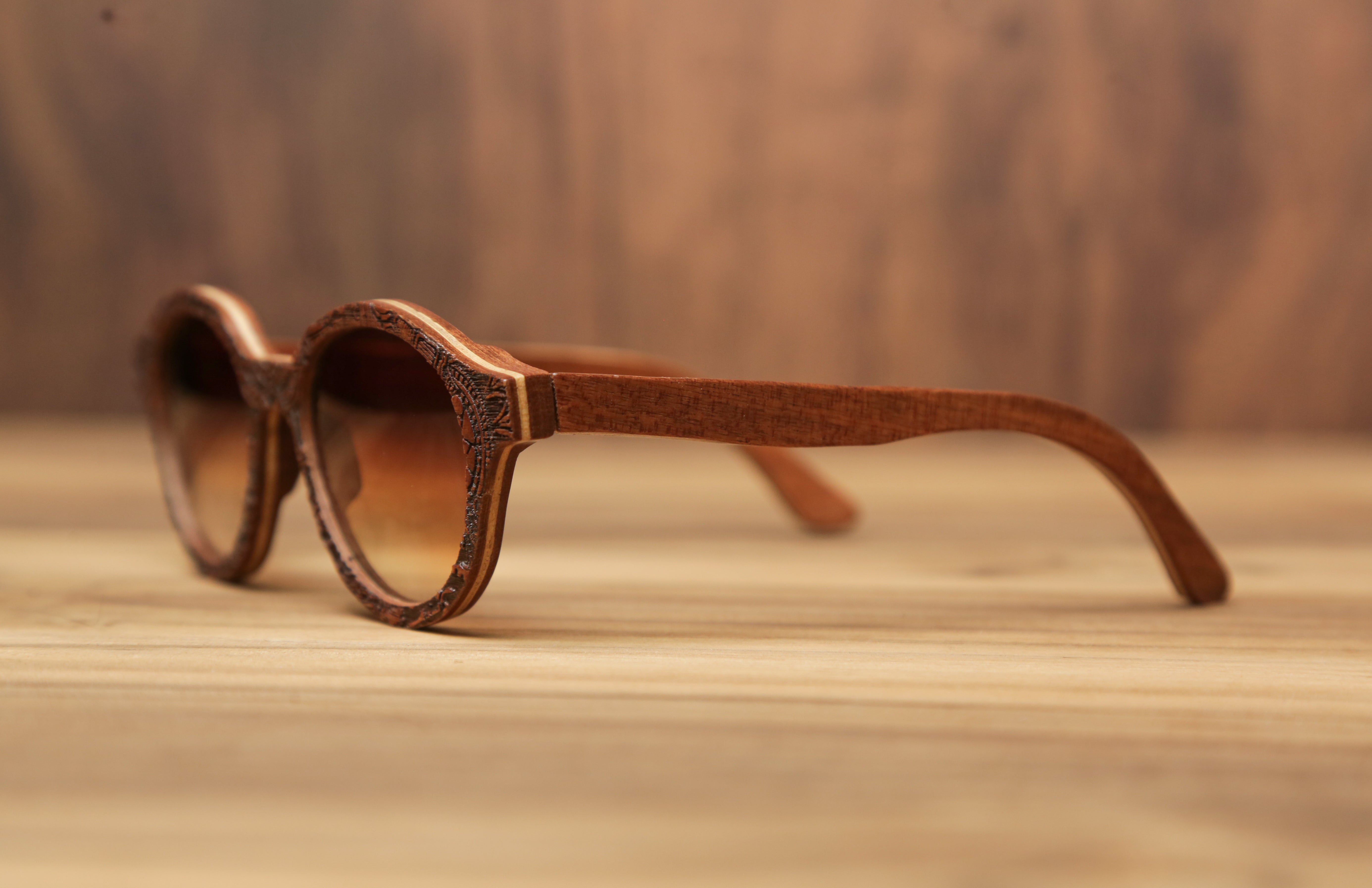Cigar Warbonnet | Wooden Sunglasses | Wood Prescription Frame | QQ frames