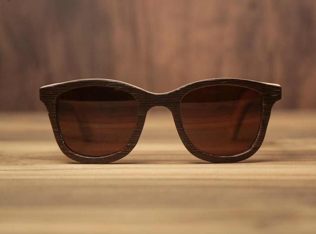 Dark Weed Reflection | Wooden Sunglasses | Wood Prescription Frame | QQ frames