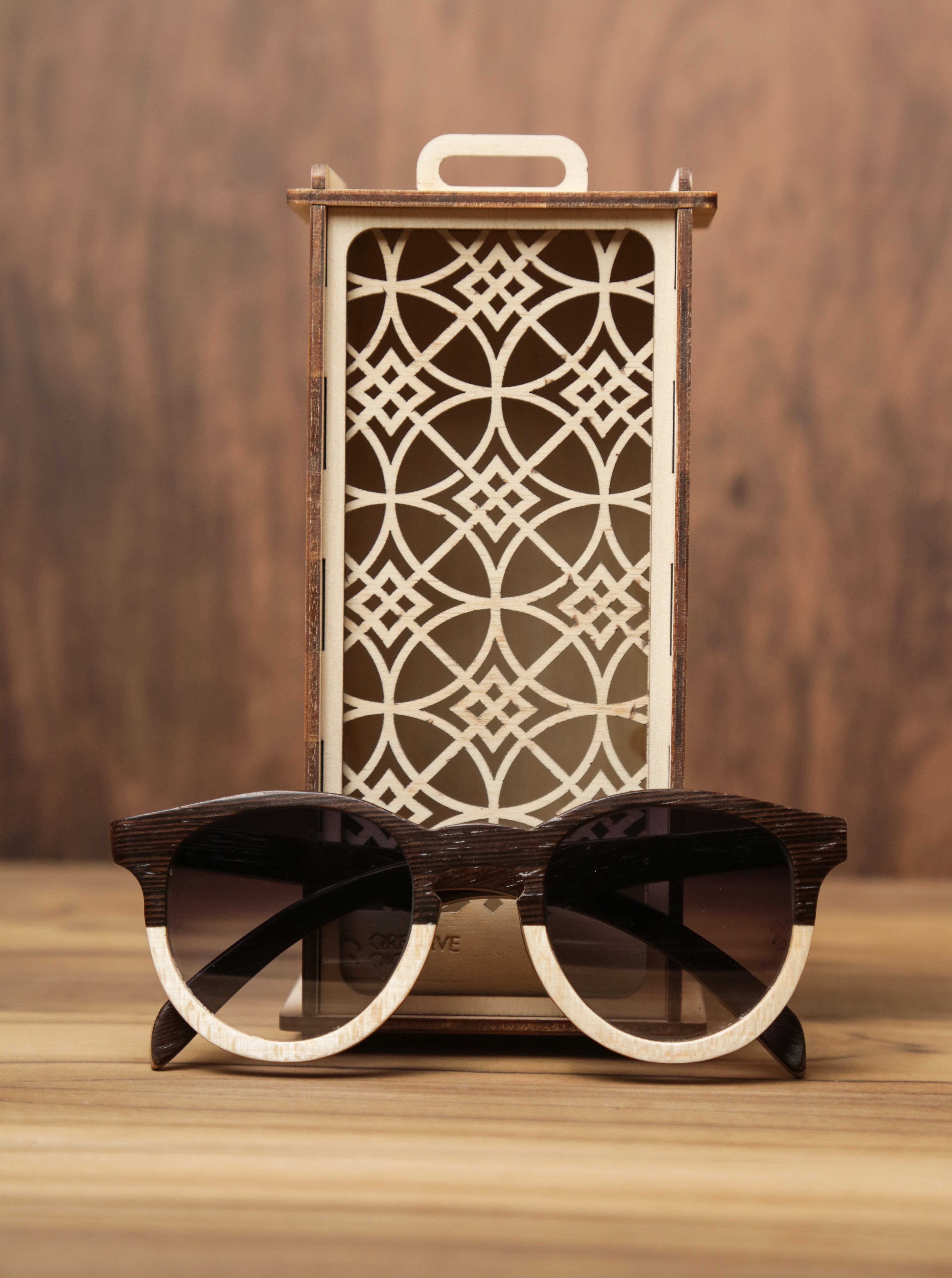 Sonnet Dual-tone | Wooden Sunglasses | Wood Prescription Frame | QQ frames